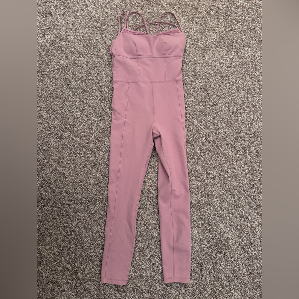 Calia Pink Athletic Jumpsuit Size Small
